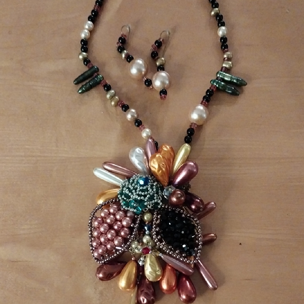 R.J. Graziano Vibrant Beaded Necklace Set
